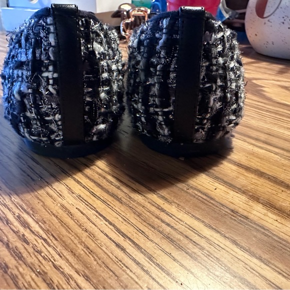 Michael Kors Black Tweed Ballet Flats - Picture 3 of 7